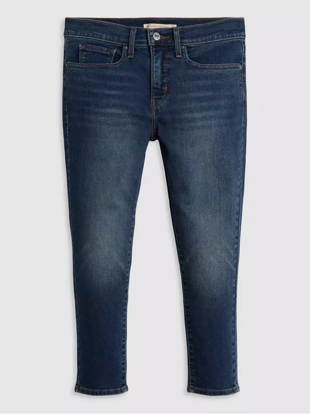 NWT Levi's 311 Shaping Skinny Capri in Zealous Blue Dark Wash Denim Size: 23